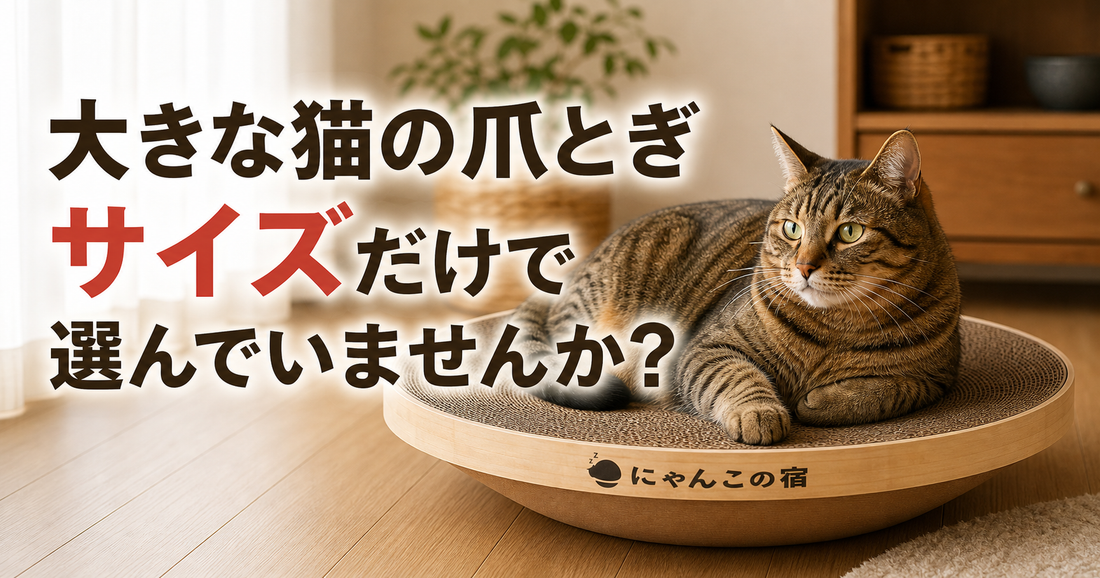 大きな猫のために、猫用品の“サイズ表記”だけを信じてはいけない理由