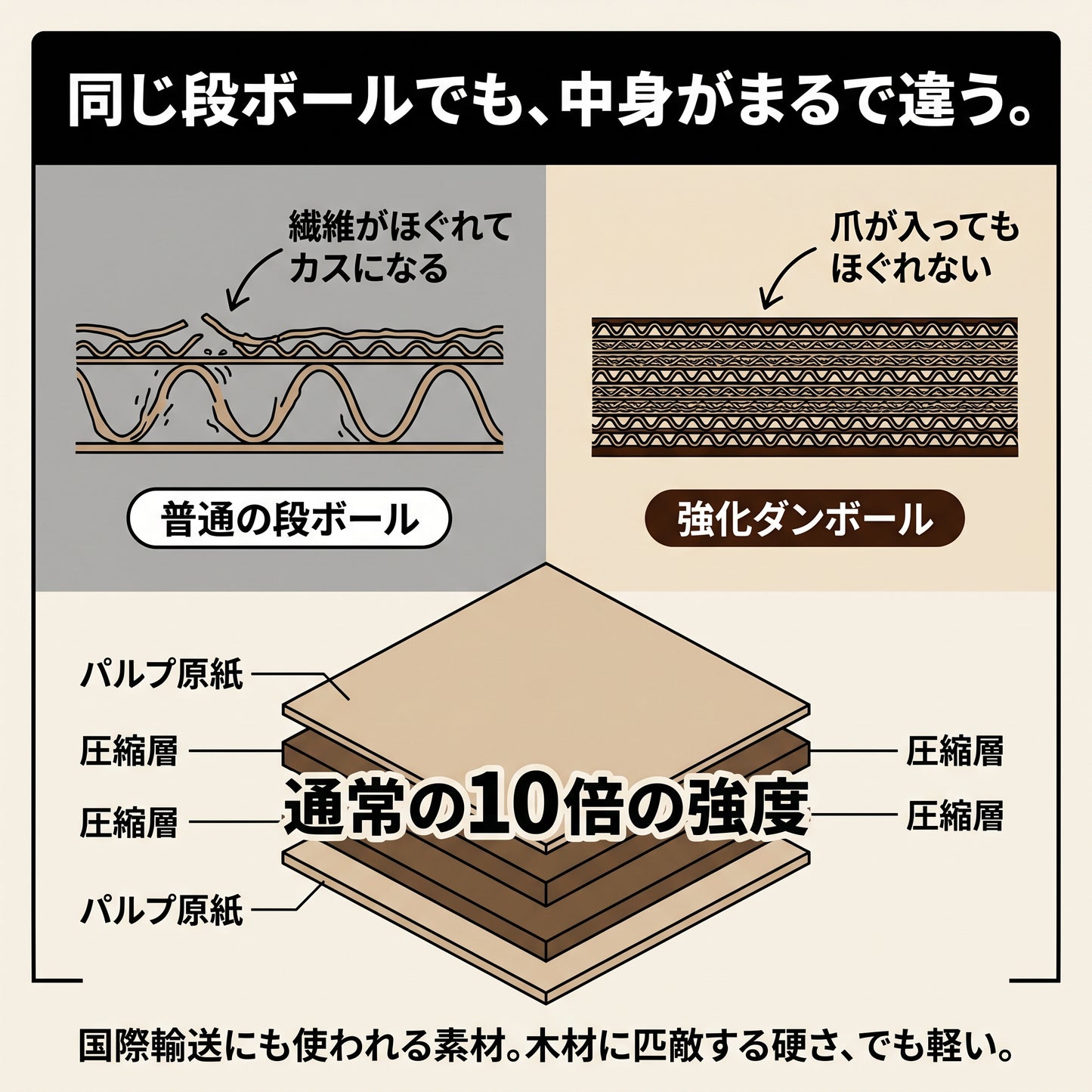 【とぎかすゼロ 1年使える高耐久】 猫 爪研ぎ 大型猫でもはみ出さない 獣医師監修 爪とぎ ワイド段ボール 大型サイズ 裏表使える 長さ58cm x幅34cm x 高さ5.5cm