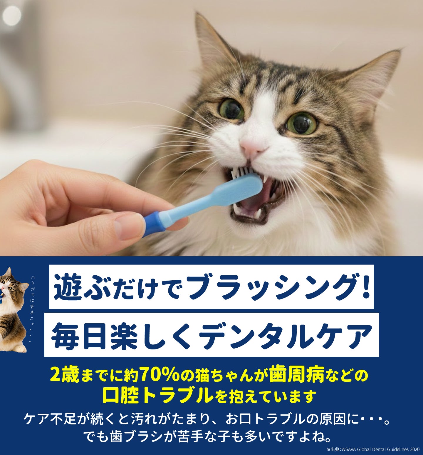 【歯磨きを嫌がる猫ちゃんへ】 猫 おもちゃ 歯磨き またたび入り ねずみ デンタルケア 噛む 口臭 ケア 対策 口腔ケア 一人遊び 歯周病 歯石 歯垢 にゃんこの宿